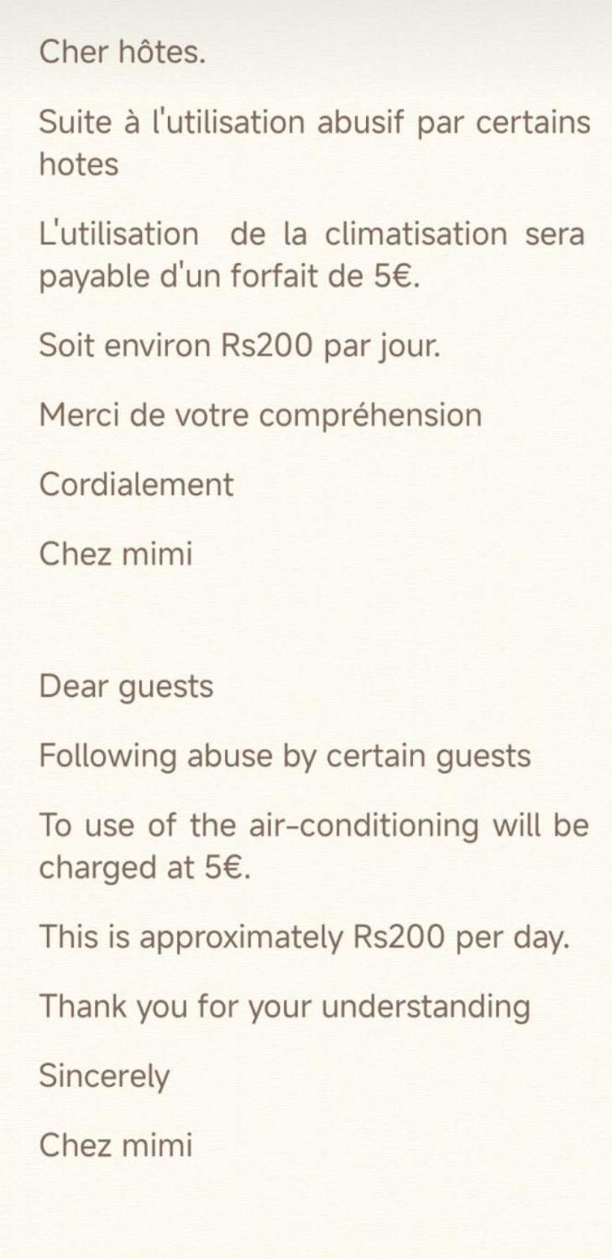 Chez Mimi 3 Daire Mahébourg Oda fotoğraf